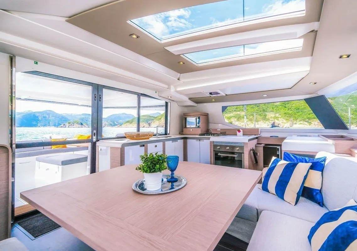 Premium +, a Fountaine Pajot Tanna 47 catamaran at Alameda, United States