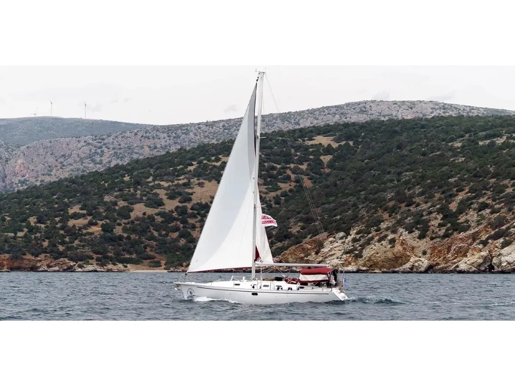 Andromeda, a Dufour Dufour 43 sailboat at Municipal Unit of Ellomenos, Greece