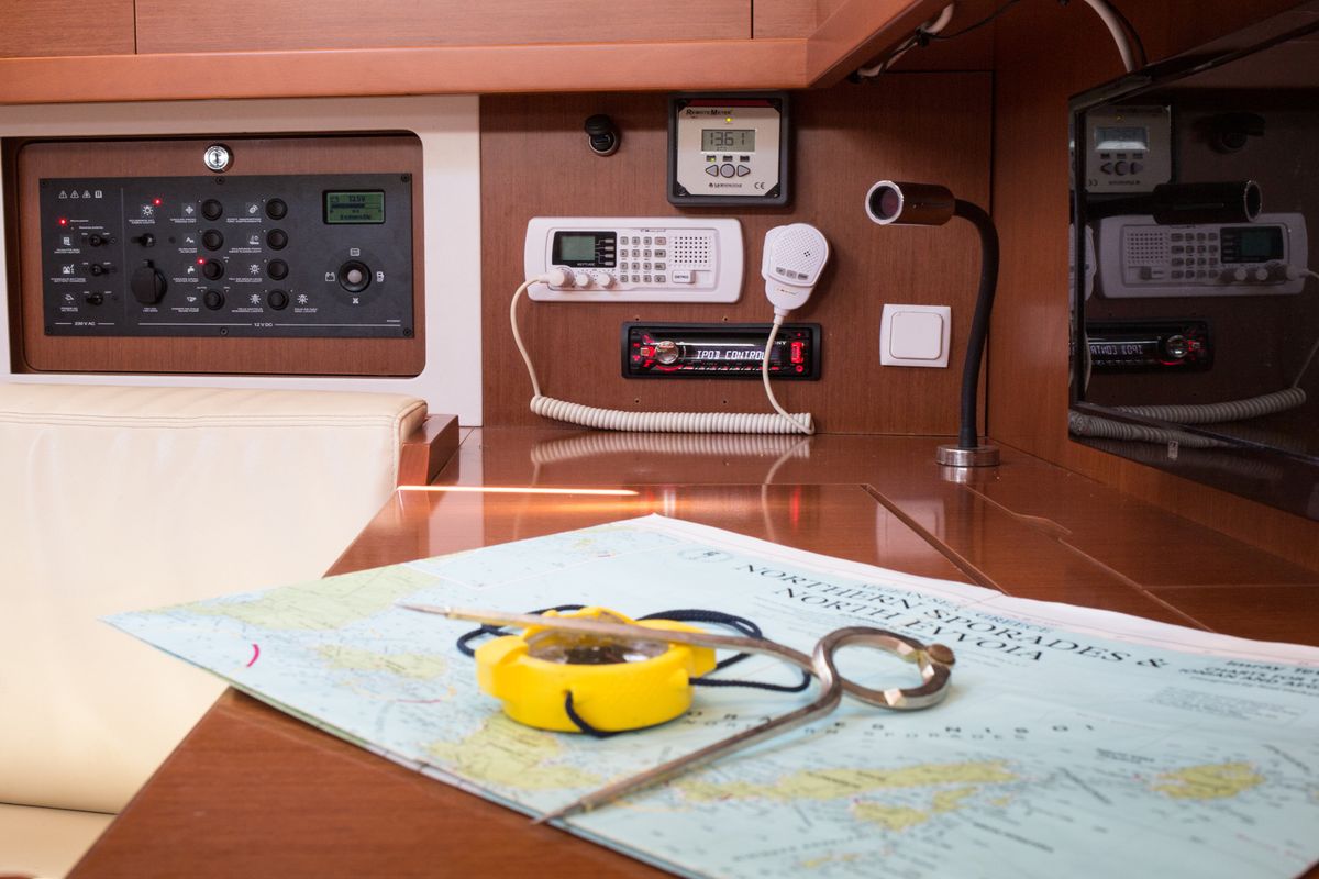 DAEDALUS, a Beneteau Oceanis 45 sailboat at Municipal Unit of Lefkada, Greece