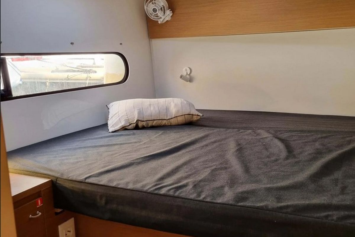 Cabin on Alpamapa, a Excess 11 catamaran at Toulon, France