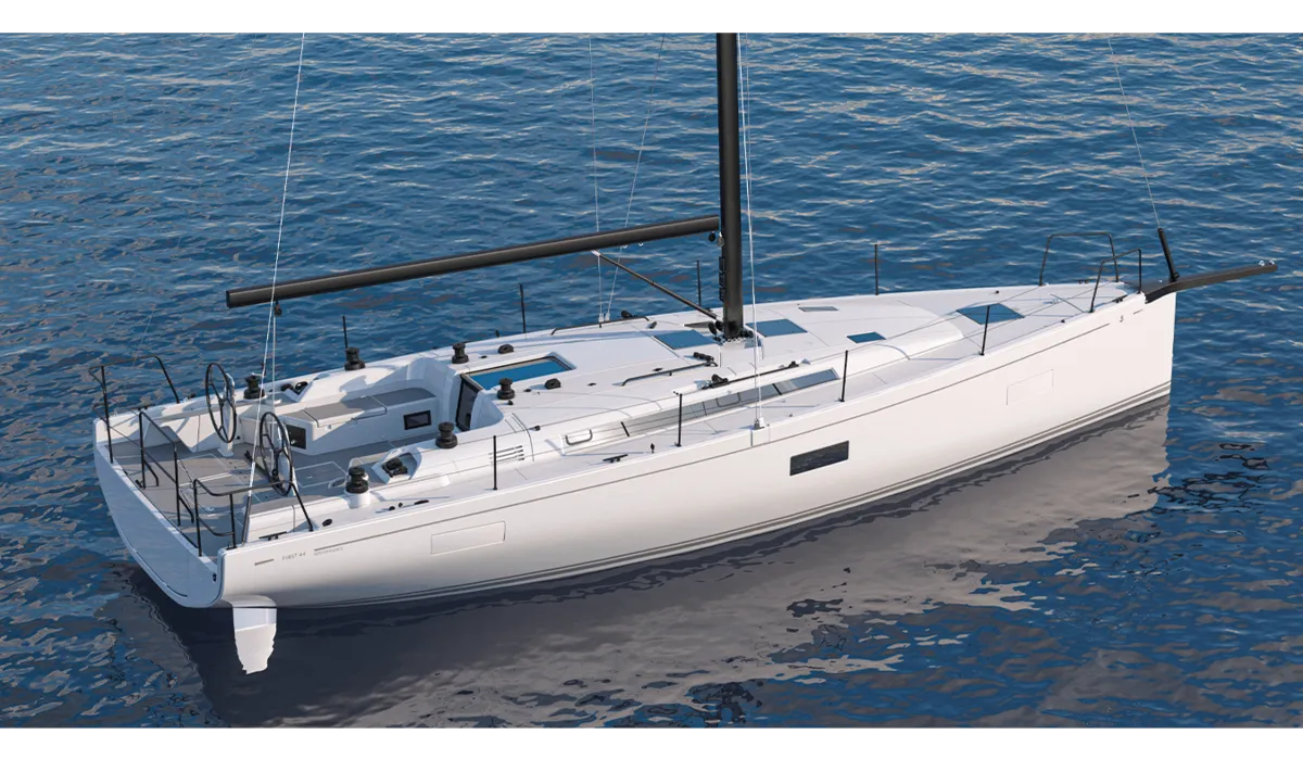 Lisa, a Beneteau First 44 sailboat at Punat, Croatia