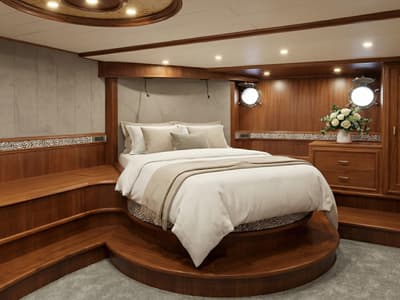 Cabin on Tosca, a Gulet Motoryacht yacht at Marmaris, Turkey