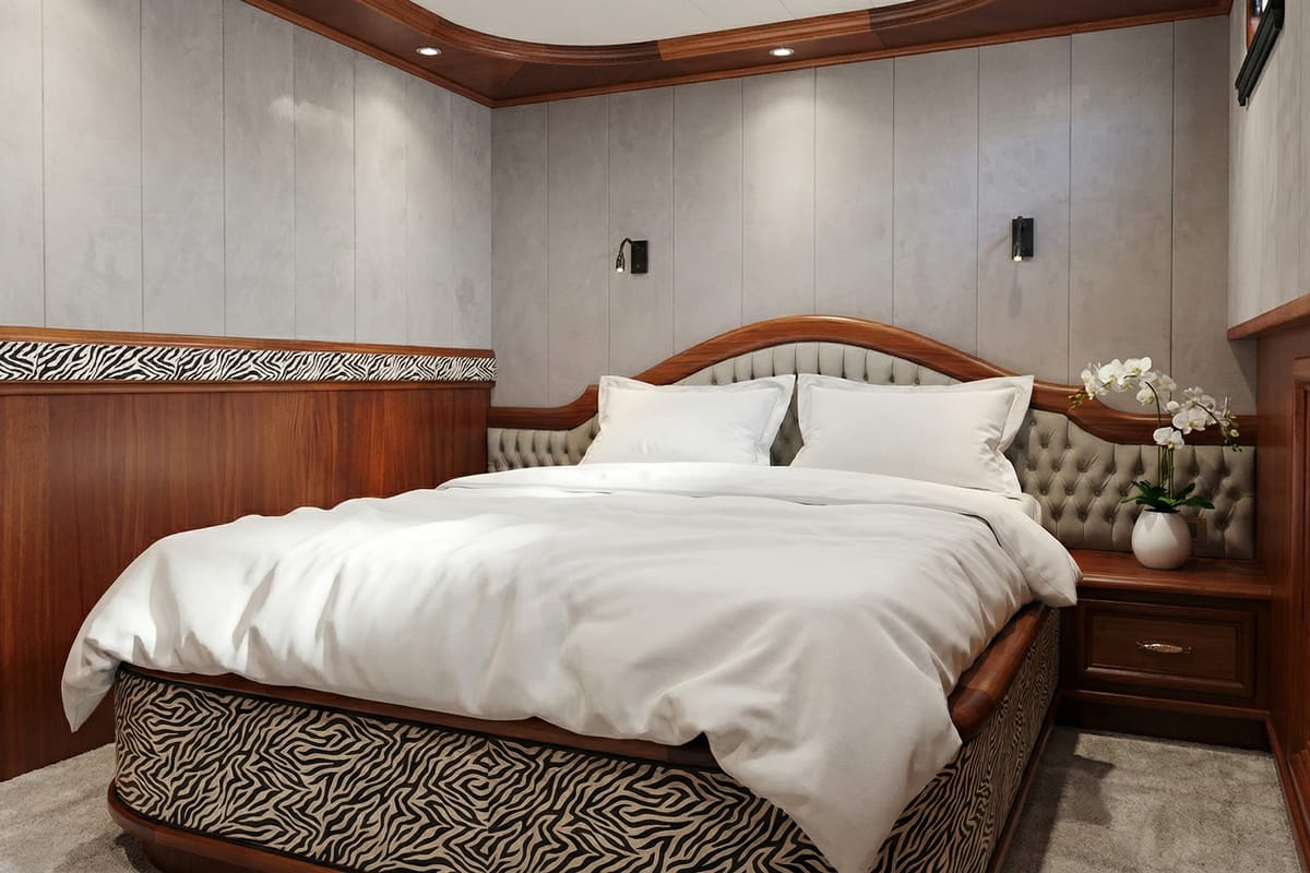 Cabin on Tosca, a Gulet Motoryacht yacht at Marmaris, Turkey