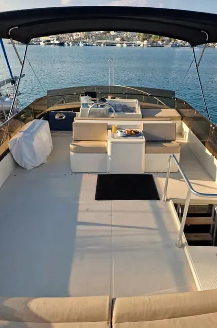 BLUE DREAM, a Ferretti Ferretti 52 yacht at Piraeus, Greece
