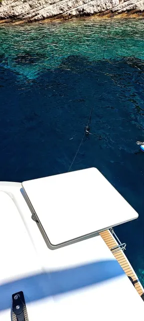 TIGA GRANDE, a Lagoon 55 catamaran at Grad Šibenik, Croatia