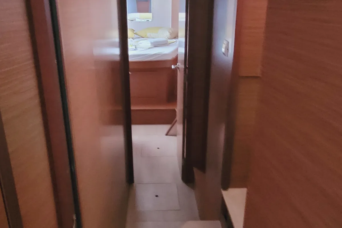 Cabin on Best Q, a Lagoon 42 catamaran at Seychelles, Mahe, Seychelles