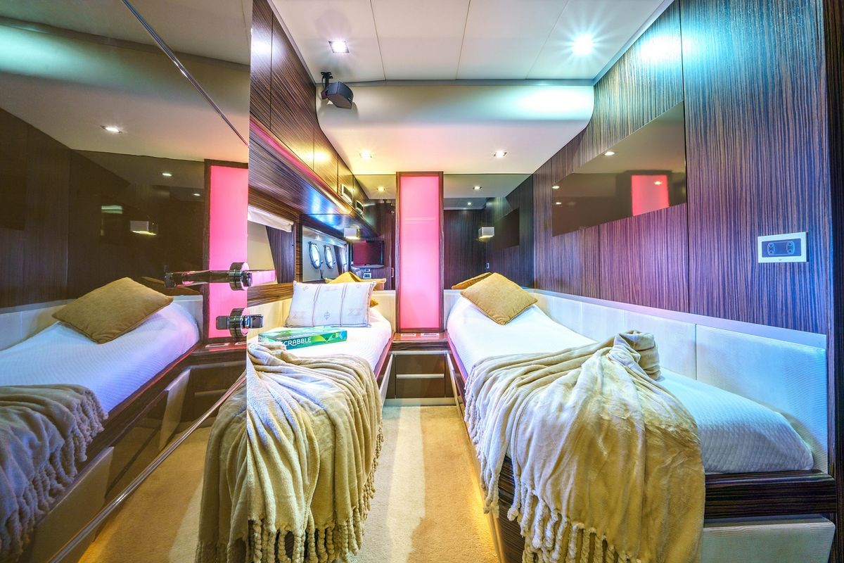 Cabin on Dalia, a Dominator 780S Deluxe yacht at Općina Sukošan, Croatia