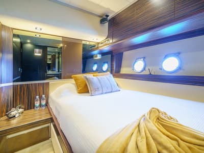 Cabin on Dalia, a Dominator 780S Deluxe yacht at Općina Sukošan, Croatia