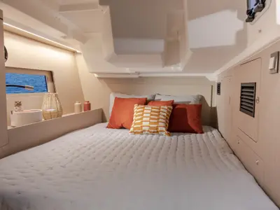 Cabin on Oceanis 461/3/3 Premium, a Beneteau Oceanis 461 sailboat at Road Town, British Virgin Islands