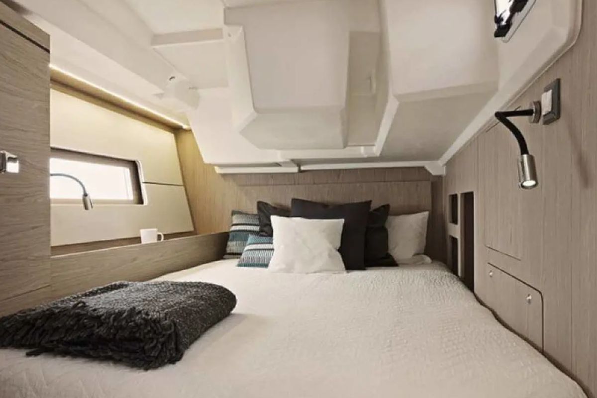 Cabin on Oceanis 461/3/3 Premium, a Beneteau Oceanis 461 sailboat at Road Town, British Virgin Islands