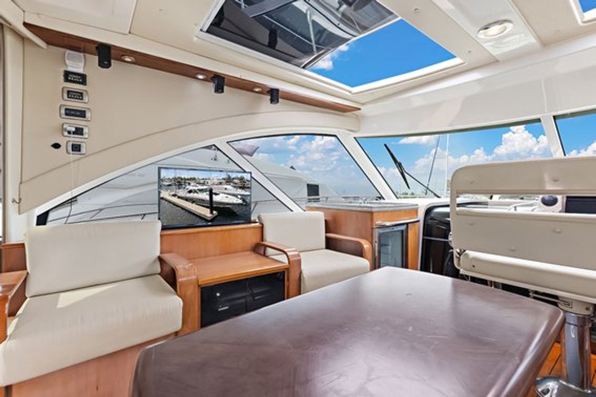 Salon of Parr T On, a Sea Ray Boats Sea Ray 60 Sundancer motorboat at Stock Island, United States