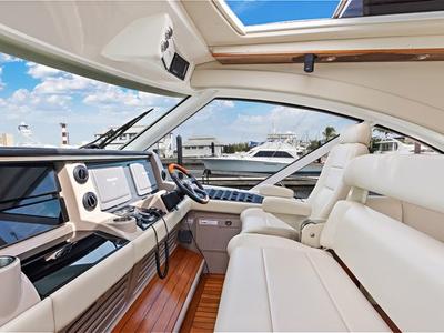 Cockpit of Parr T On, a Sea Ray Boats Sea Ray 60 Sundancer motorboat at Stock Island, United States