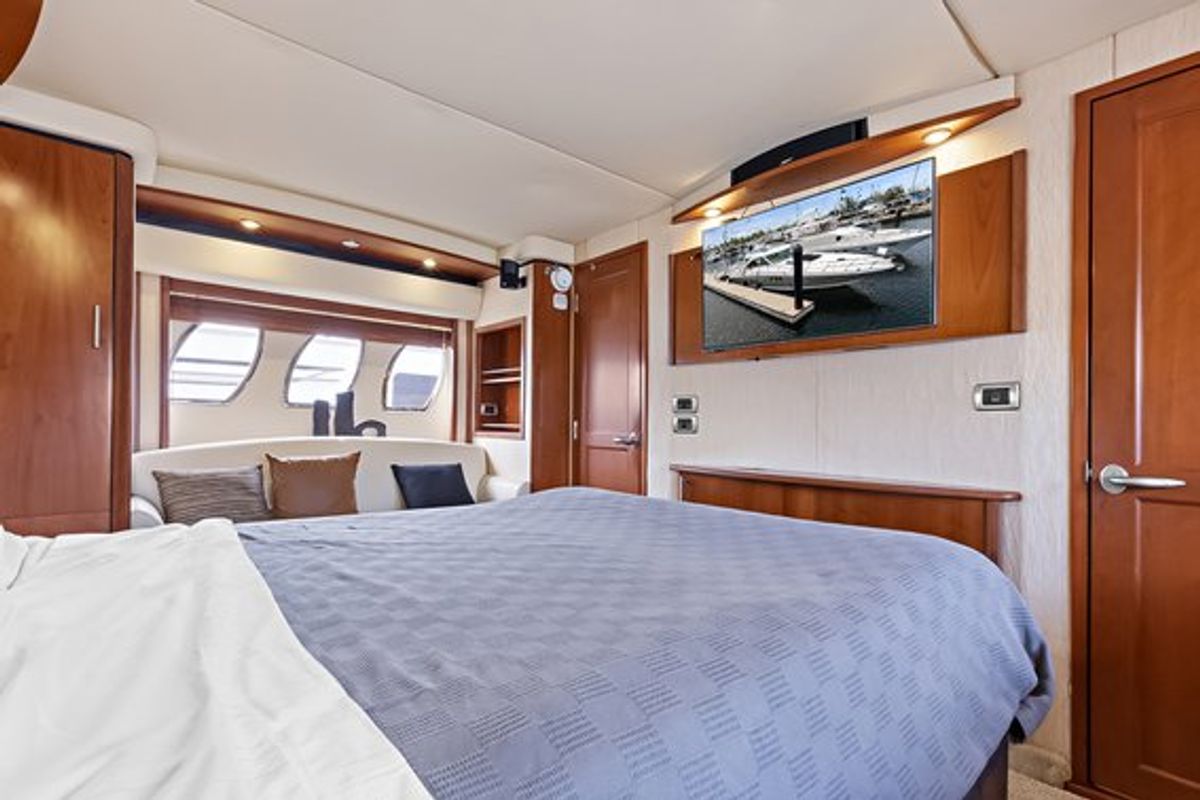 Cabin on Parr T On, a Sea Ray Boats Sea Ray 60 Sundancer motorboat at Stock Island, United States