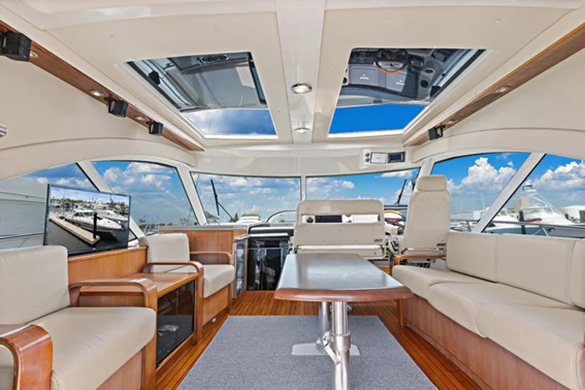Salon of Parr T On, a Sea Ray Boats Sea Ray 60 Sundancer motorboat at Stock Island, United States