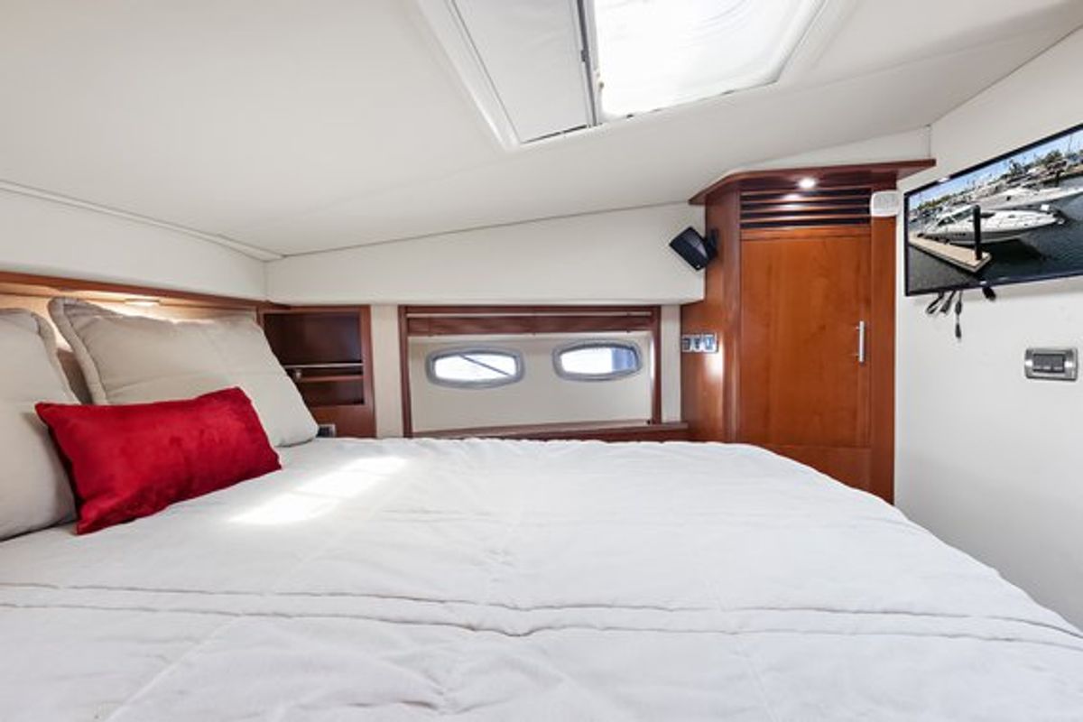 Cabin on Parr T On, a Sea Ray Boats Sea Ray 60 Sundancer motorboat at Stock Island, United States