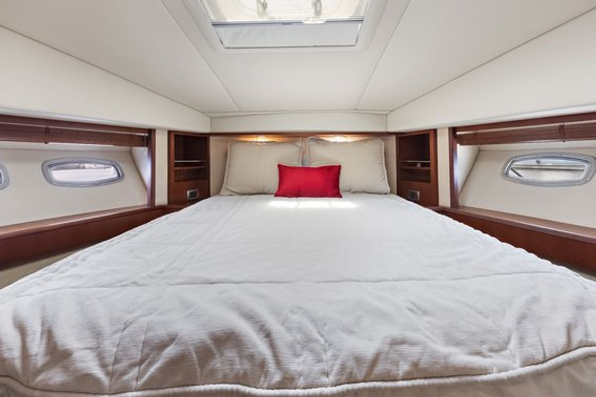 Cabin on Parr T On, a Sea Ray Boats Sea Ray 60 Sundancer motorboat at Stock Island, United States