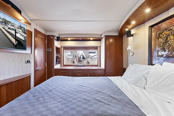 Cabin on Parr T On, a Sea Ray Boats Sea Ray 60 Sundancer motorboat at Stock Island, United States