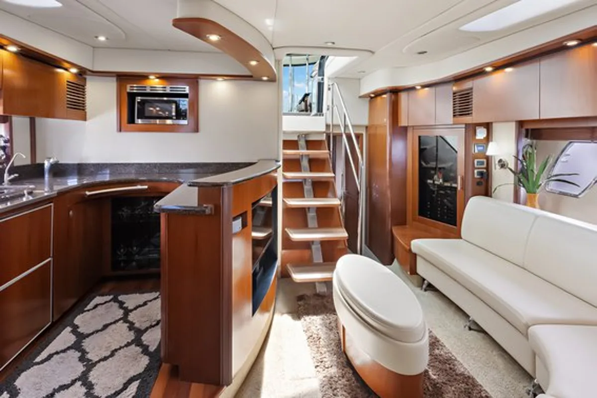 Salon of Parr T On, a Sea Ray Boats Sea Ray 60 Sundancer motorboat at Stock Island, United States