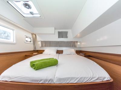 Cabin on Marou, a Lagoon 42 catamaran at Municipal Unit of Lefkada, Greece
