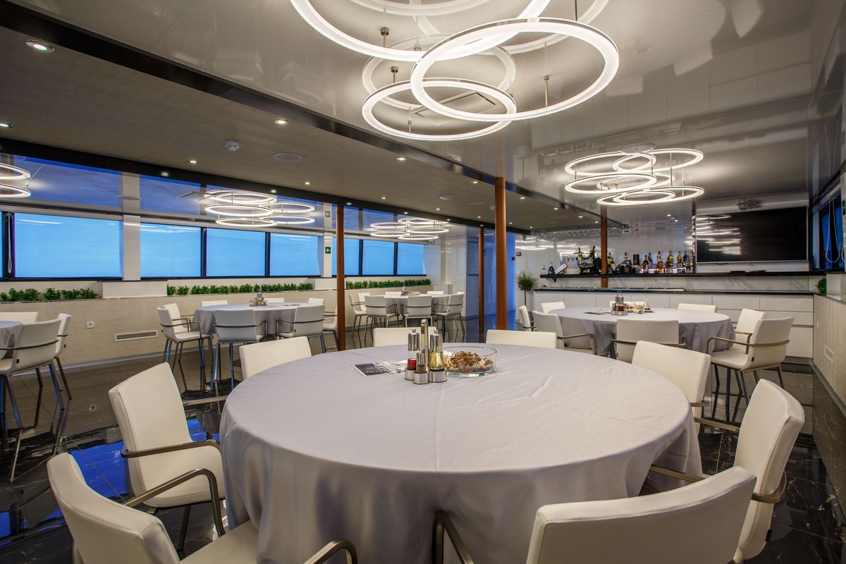Salon of Ban, a Gulet Luxury Motor Yacht yacht at Split, Croatia