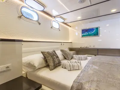 Cabin on Ban, a Gulet Luxury Motor Yacht yacht at Split, Croatia