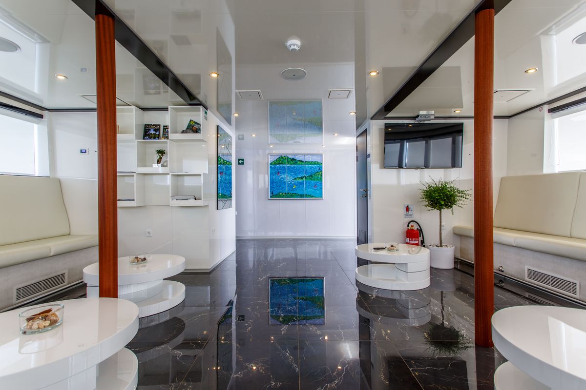Salon of Ban, a Gulet Luxury Motor Yacht yacht at Split, Croatia