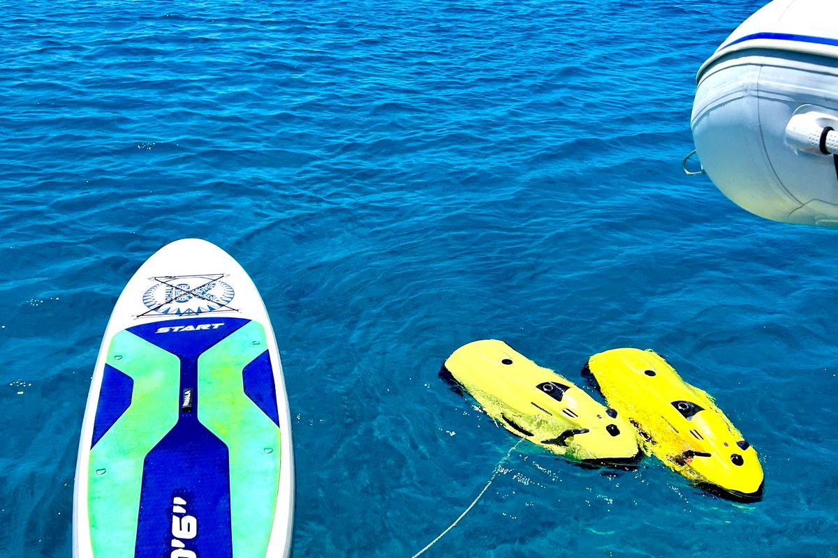Keysmet, a Bali 4.6 catamaran at Tourlos, Greece
