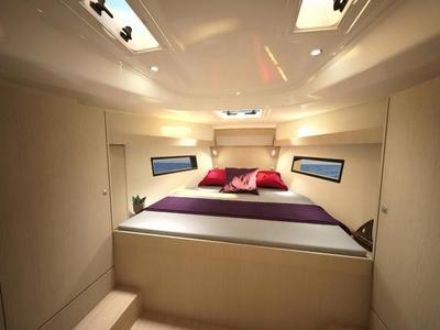 Cabin on Lepanto, a Bavaria C38 sailboat at Fethiye, Turkey