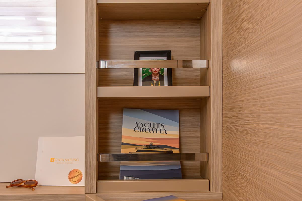Cabin on Gemini, a Lagoon 46 catamaran at Grad Trogir, Croatia