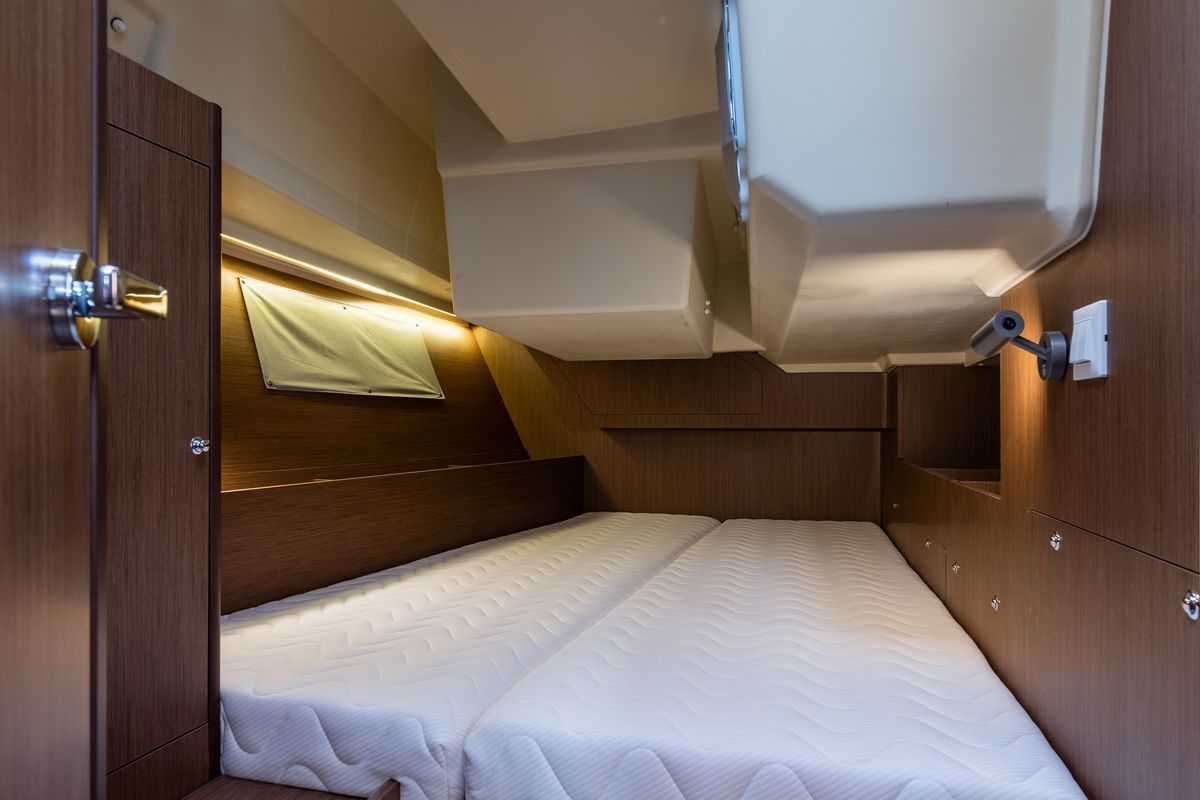 Cabin on Argyroula, a Beneteau Oceanis 41.1 sailboat at Municipal Unit of Lefkada, Greece