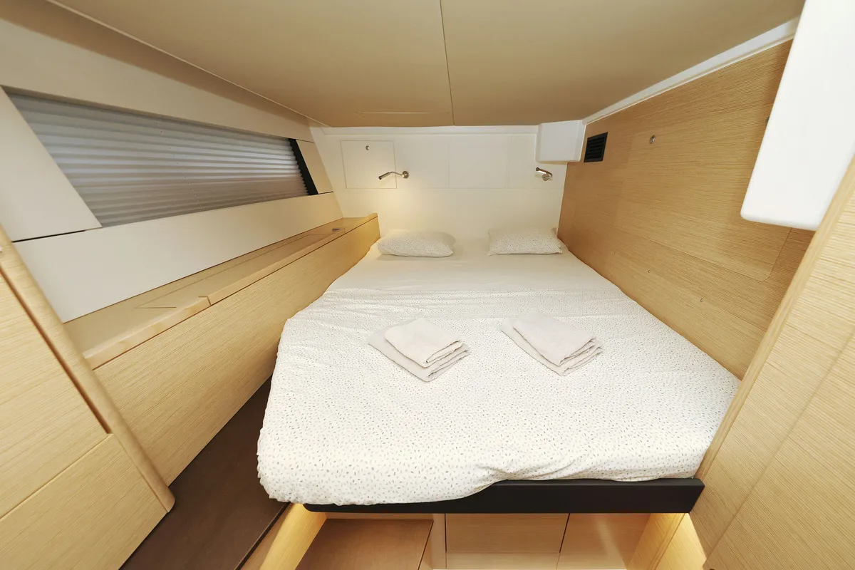 Cabin on Tropea, a Hanse Yachts Hanse 510 sailboat at Grad Kaštela, Croatia