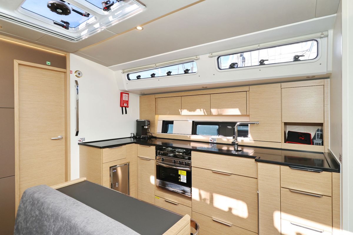 Galley of Tropea, a Hanse Yachts Hanse 510 sailboat at Grad Kaštela, Croatia