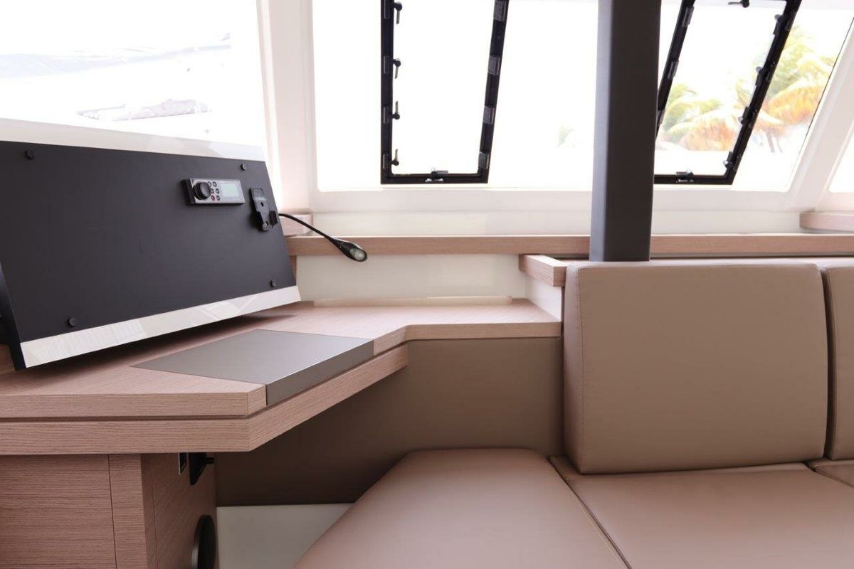 Idle Time, a Fountaine Pajot Astrea 42 catamaran at Road Town, British Virgin Islands