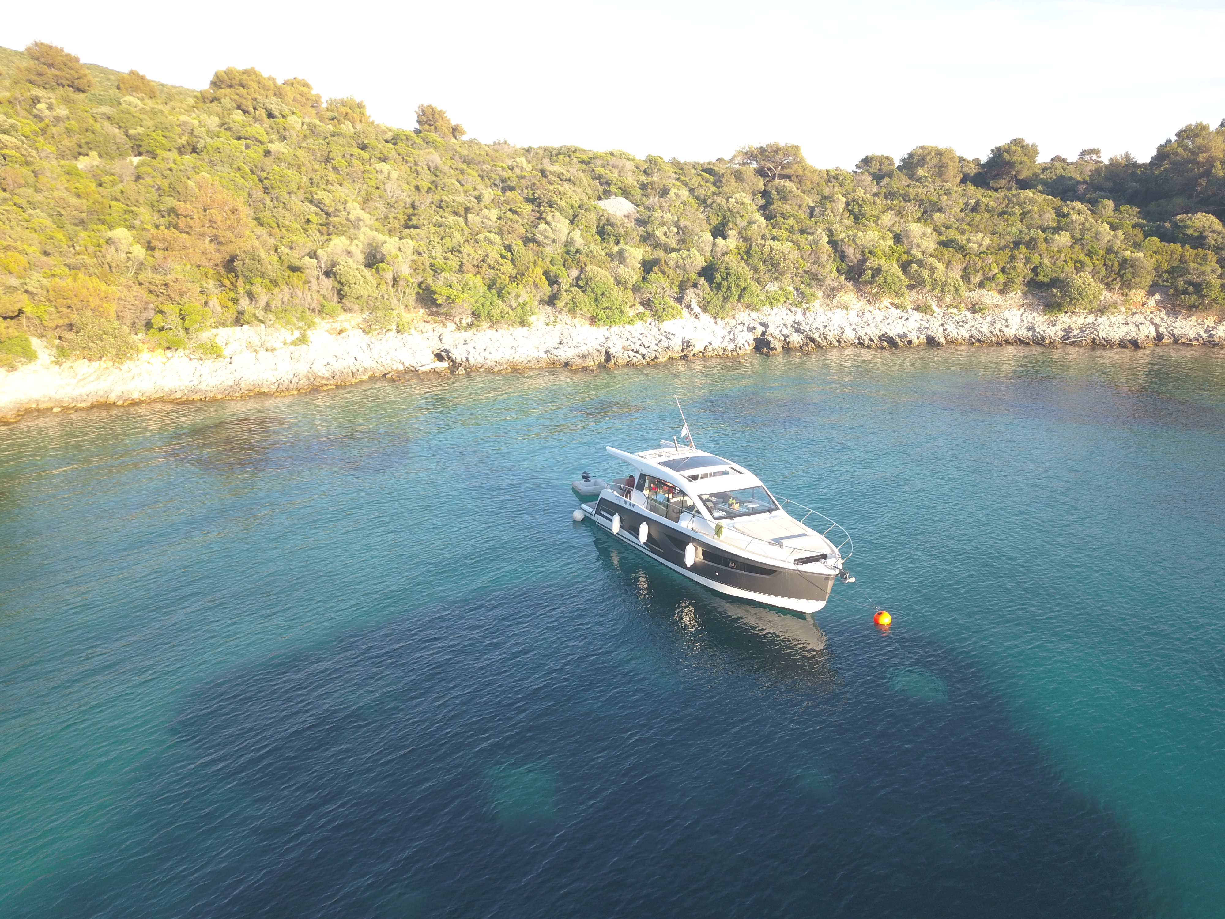 Ecstasea, a sailboat at Grad Biograd na Moru, Croatia