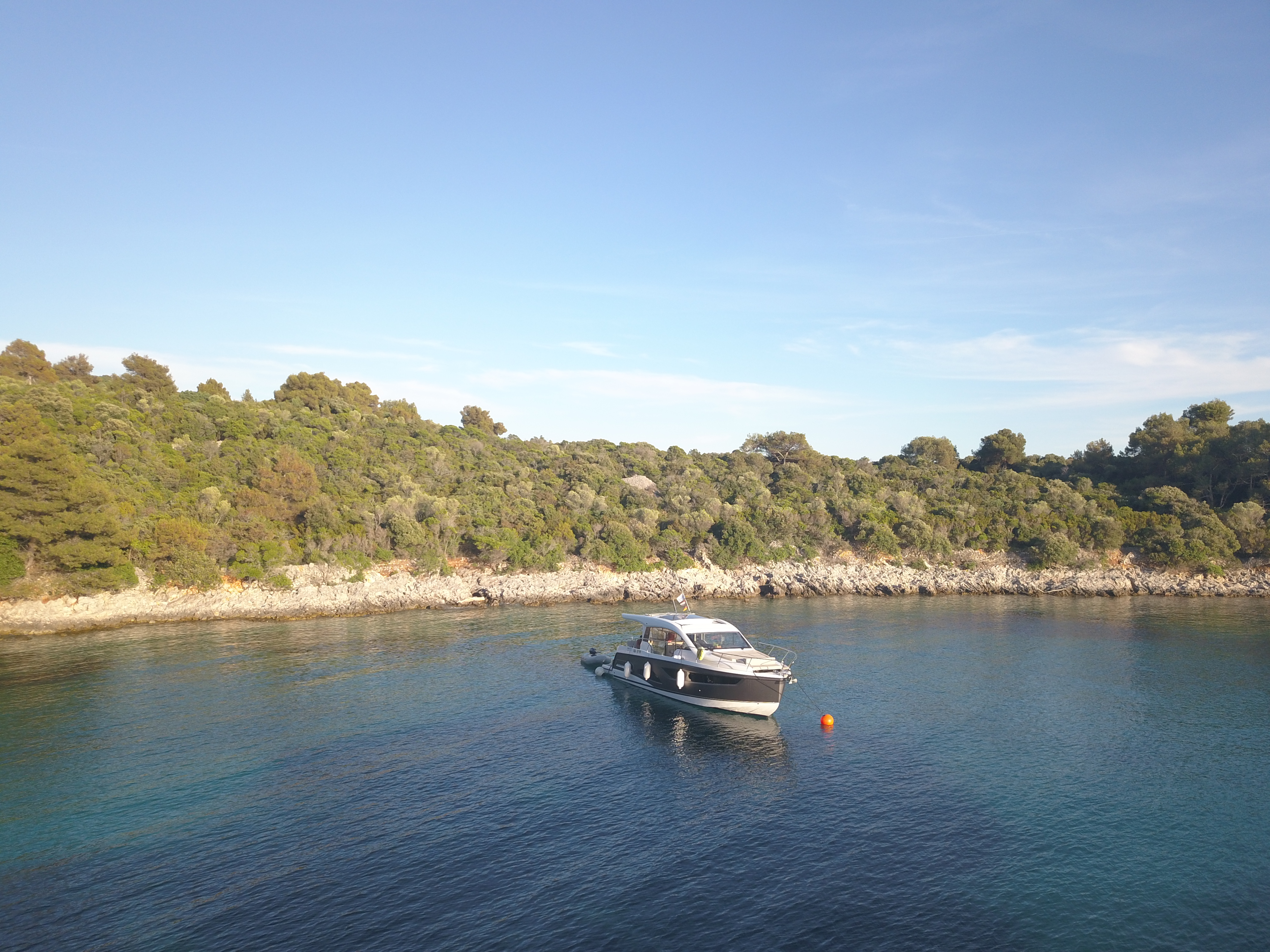 Ecstasea, a sailboat at Grad Biograd na Moru, Croatia