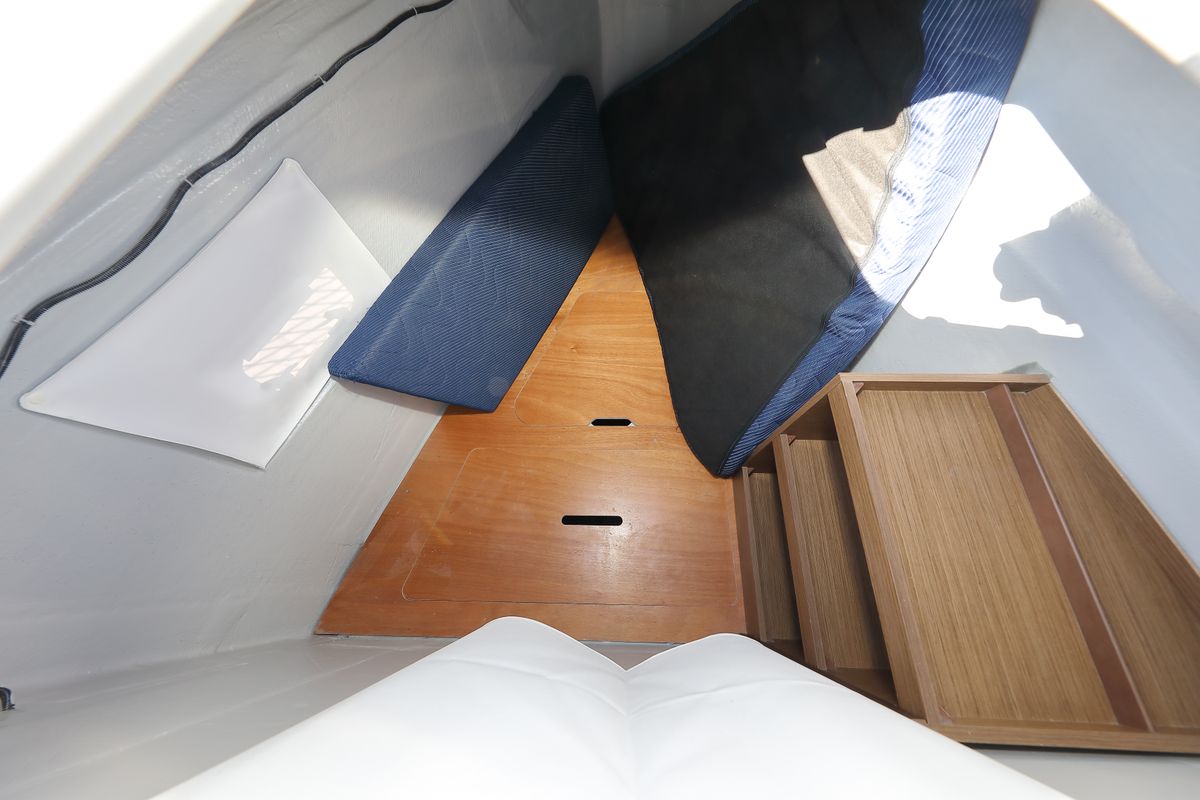 Cabin on WHY NOT, a Lagoon 46 catamaran at Općina Sukošan, Croatia