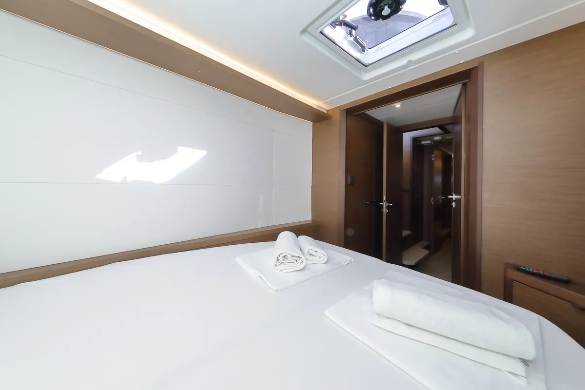 Cabin on WHY NOT, a Lagoon 46 catamaran at Općina Sukošan, Croatia