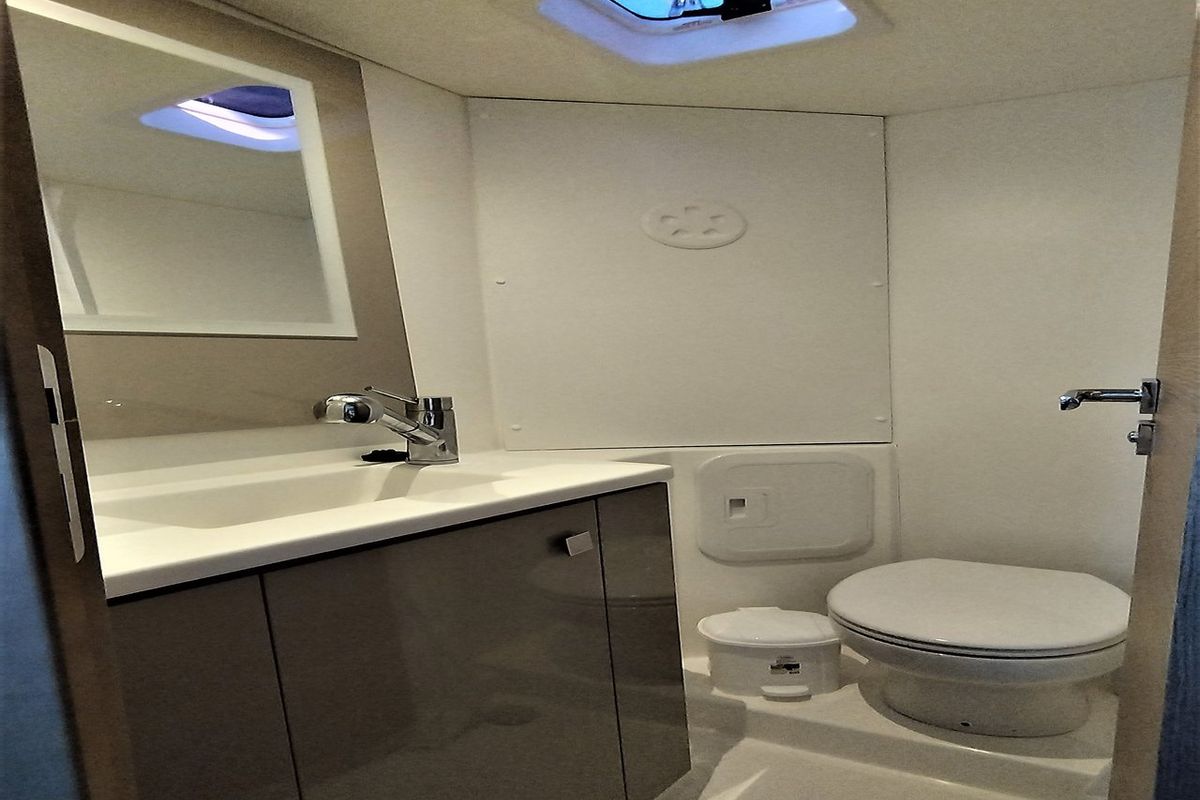 Head on Joy, a Fountaine Pajot Isla 40 catamaran at Lavreotiki Municipal Unit, Greece