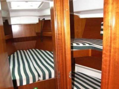 Cabin on Hypo, a Beneteau Oceanis Clipper 411 sailboat at Pirovac, Croatia