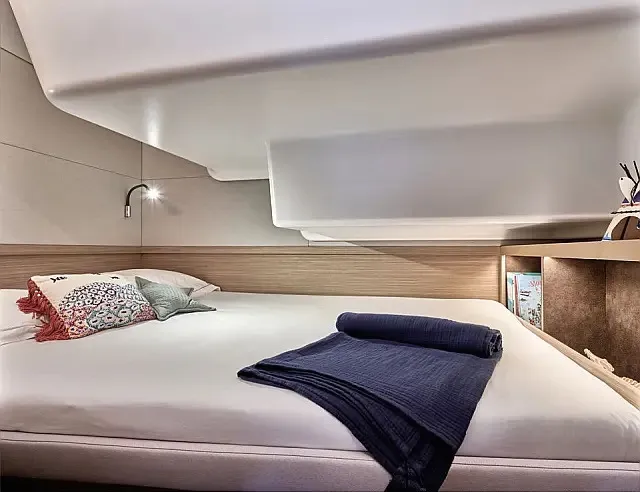Cabin on Moonshadow, a Lagoon 51 catamaran at Grad Trogir, Croatia