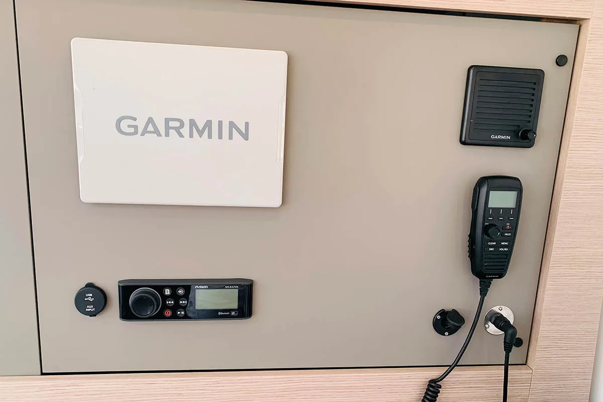 Be Nauti, a Fountaine Pajot Elba 45 catamaran at Road Town, British Virgin Islands