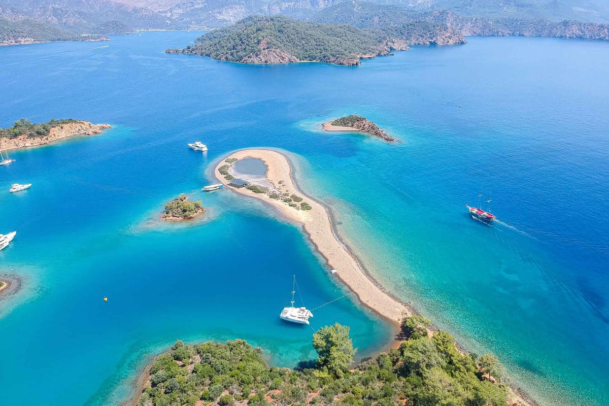 Exterior view of Pronto Blue, a Gulet Gulet gulet at Fethiye, Turkey