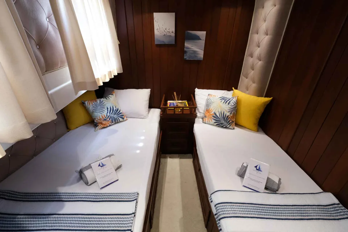 Cabin on Pronto Blue, a Gulet Gulet gulet at Fethiye, Turkey