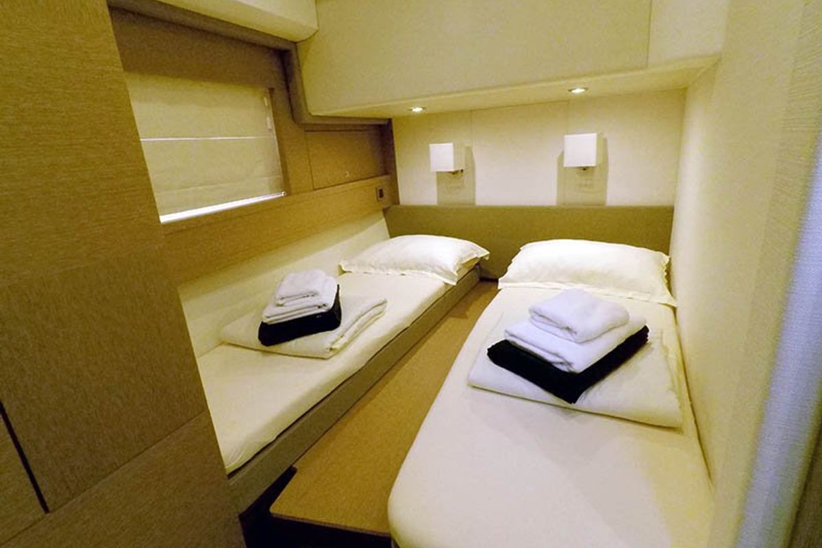 Cabin on Jana, a Prestige 620 S yacht at Grad Šibenik, Croatia