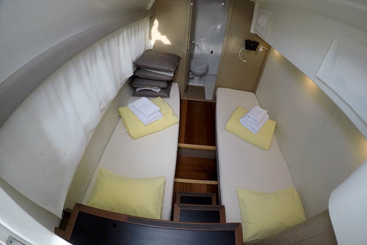 Cabin on Jana, a Prestige 620 S yacht at Grad Šibenik, Croatia
