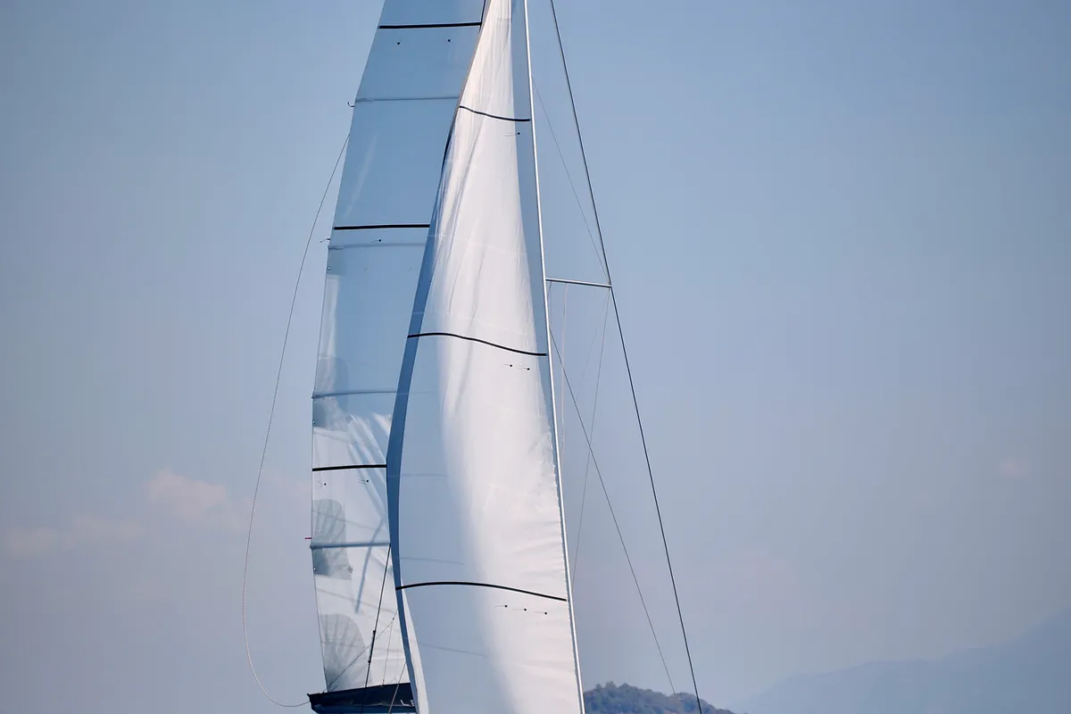 Deria, a Leopard Leopard 40 catamaran at Tivat, Montenegro