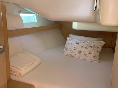 Cabin on Živa, a Elan 444 Impression sailboat at Split, Croatia