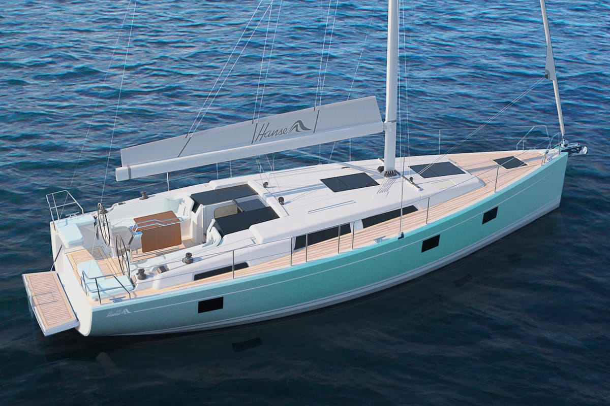 Mersina, a Hanse Yachts Hanse 418 sailboat at Municipal Unit of Lefkada, Greece