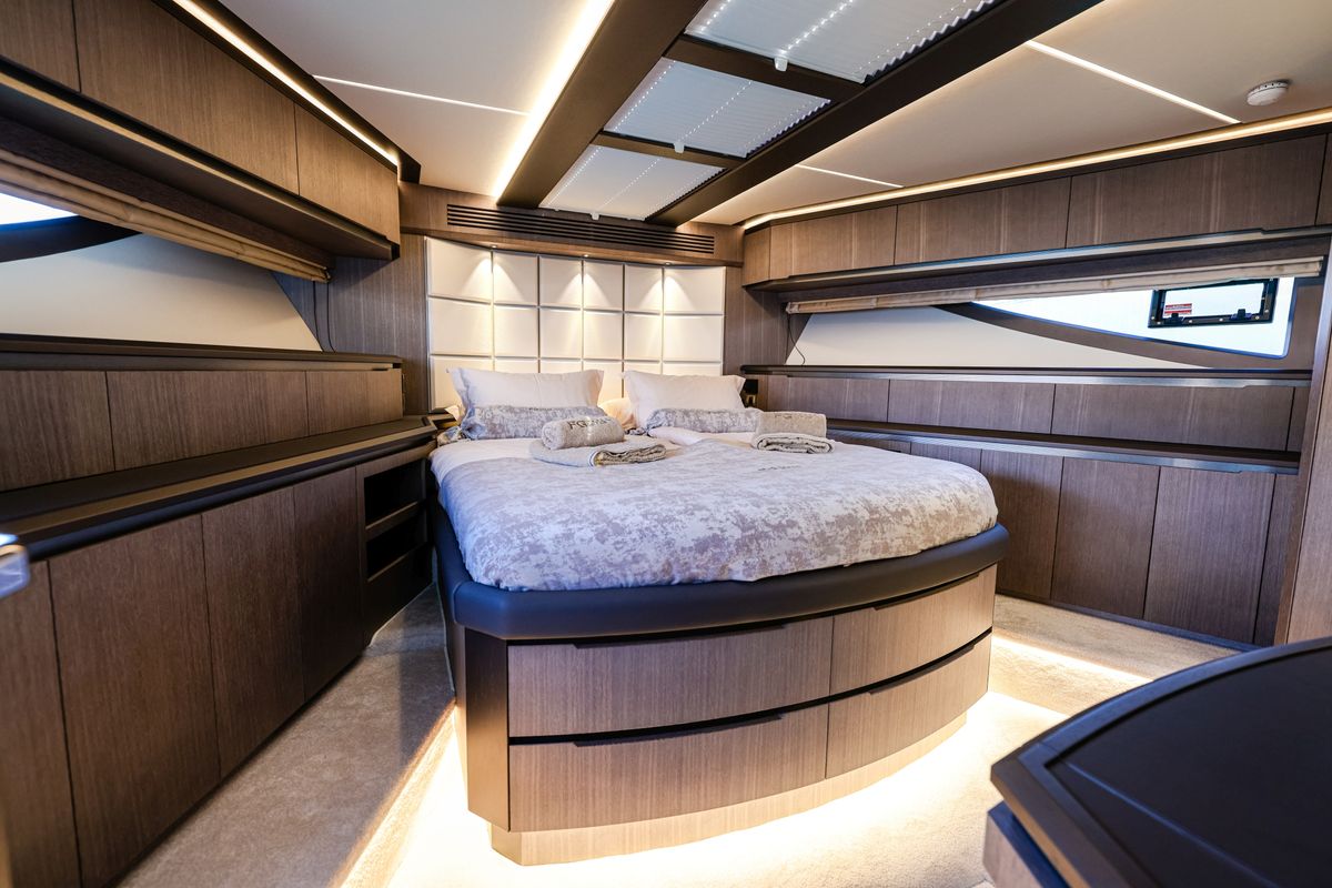 Cabin on Premium +, a Galeon 640 Fly yacht at Seget Donji, Croatia