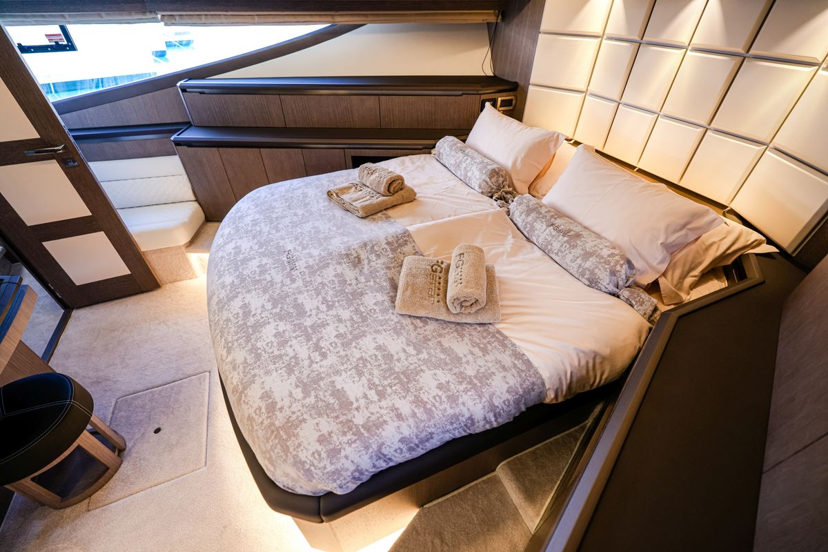 Cabin on Premium +, a Galeon 640 Fly yacht at Seget Donji, Croatia